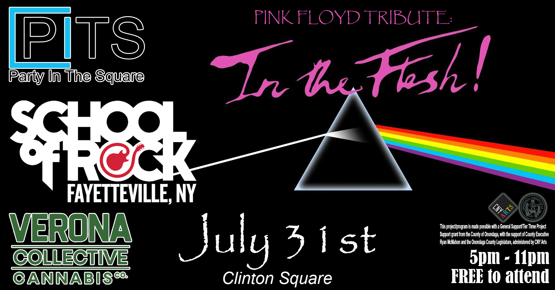 PINK FLOYD TRIBUTE NIGHT